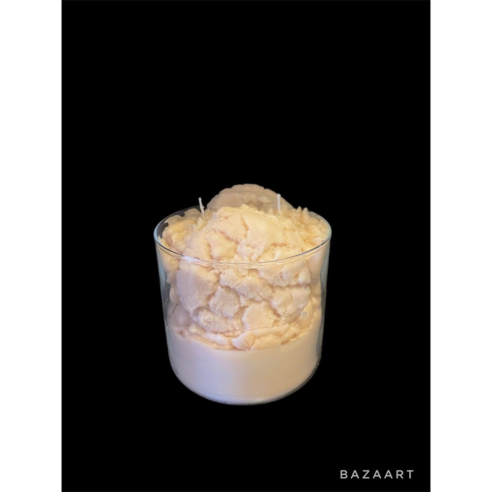 Winter Holiday Christmas Cookie Candle